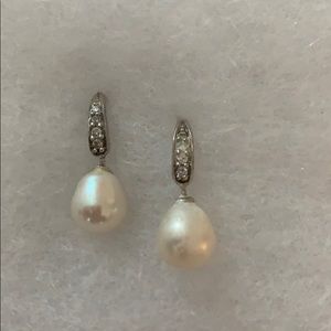 Pearl earrings